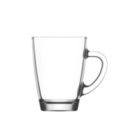 Vega Glass Café Latte Mug with Handle SGN2369