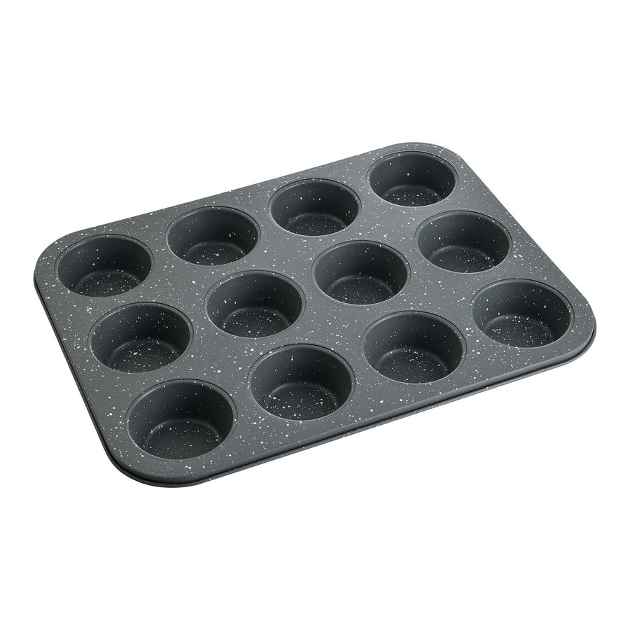 Bergner Muffin Cup 12 Cups 34.8x26.4x3cm Carbon Steel Orion SGN2179