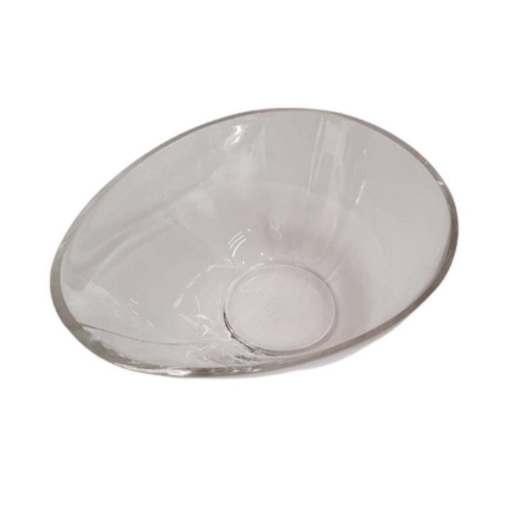 Glass Bowl Clear 12x27cm M1230 SGN389
