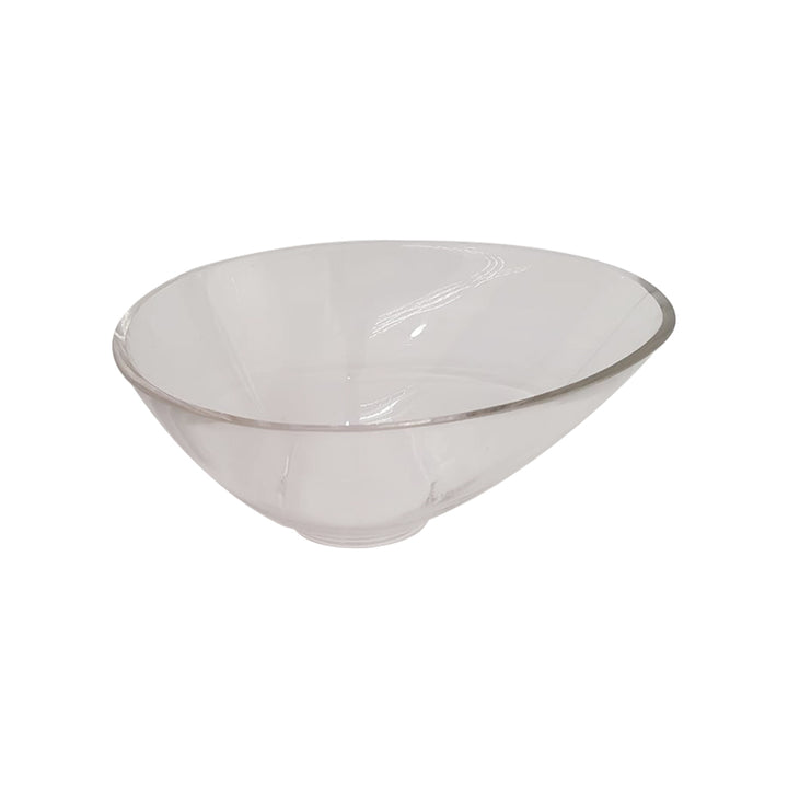 Glass Bowl Clear 12x27cm M1230 SGN389