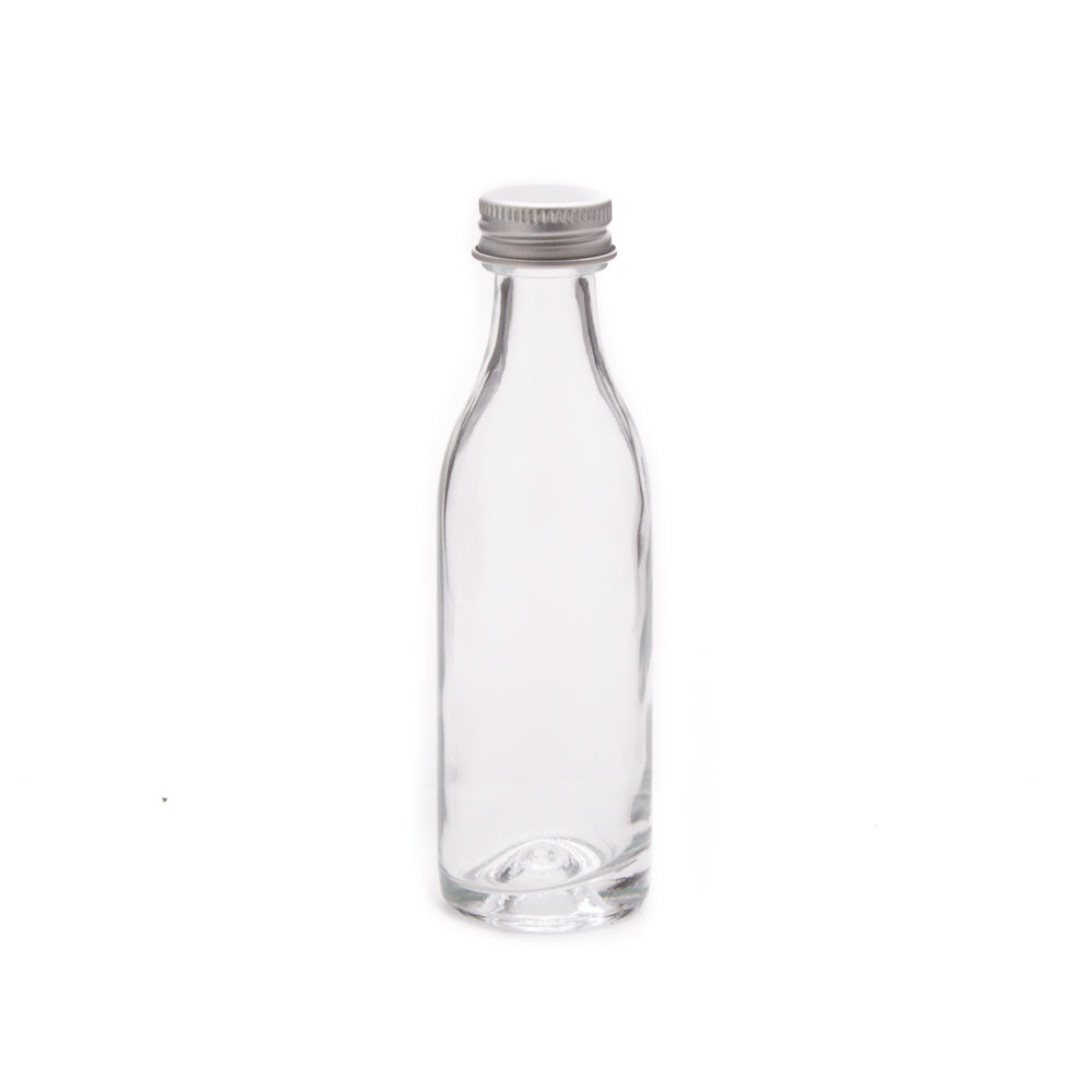 50ml Glass Mini Spirit Bottle with Aluminum Cap