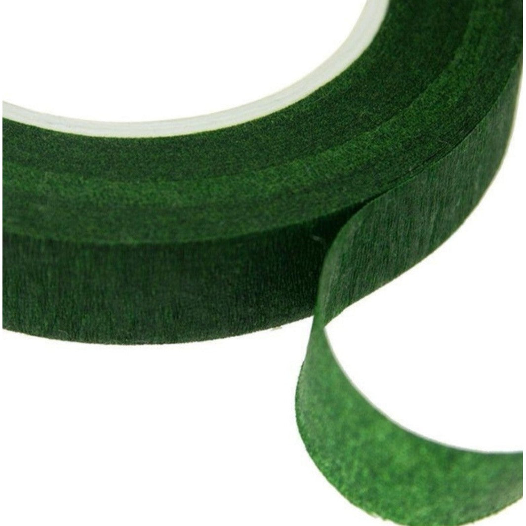 Floral Tape Green 1.2cmx27m 30-Yards
