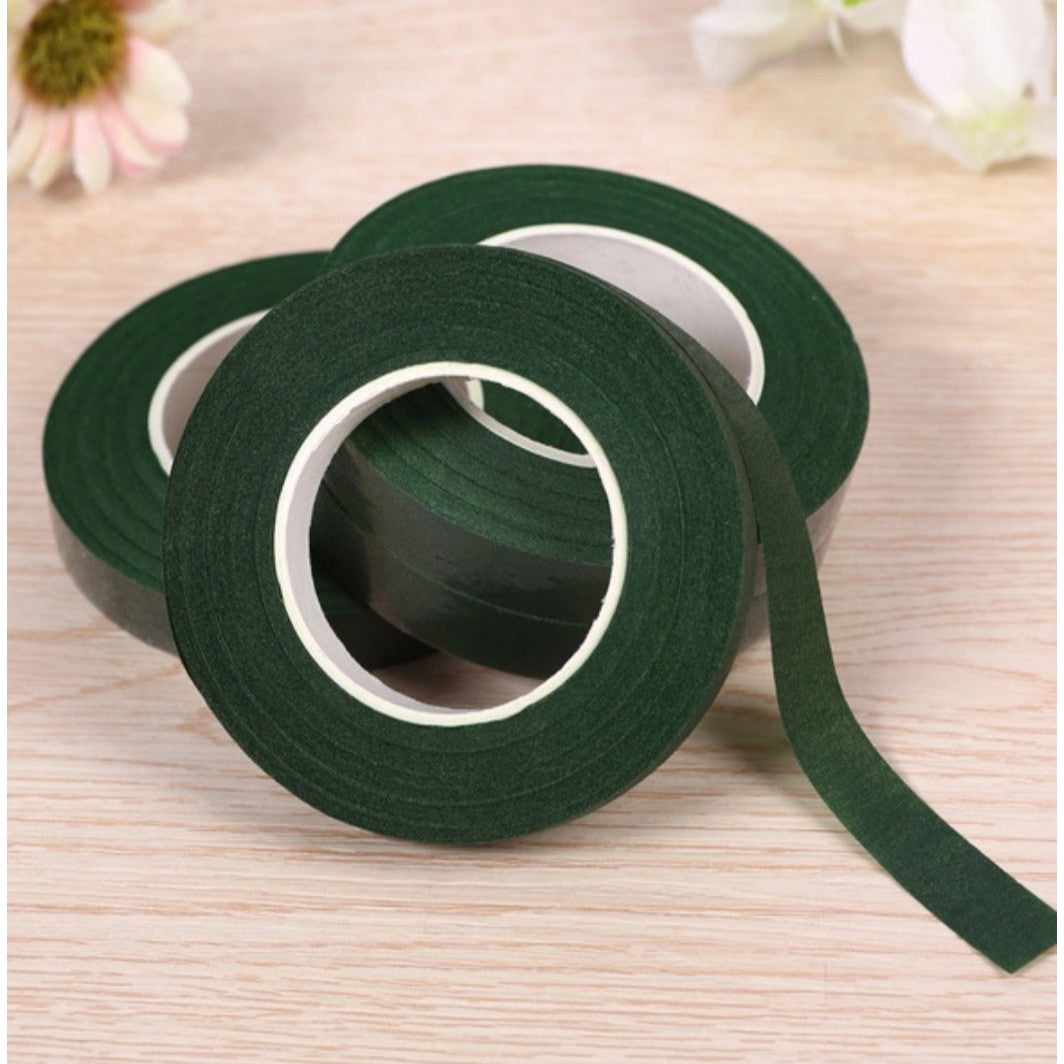 Floral Tape Green 1.2cmx27m 30-Yards