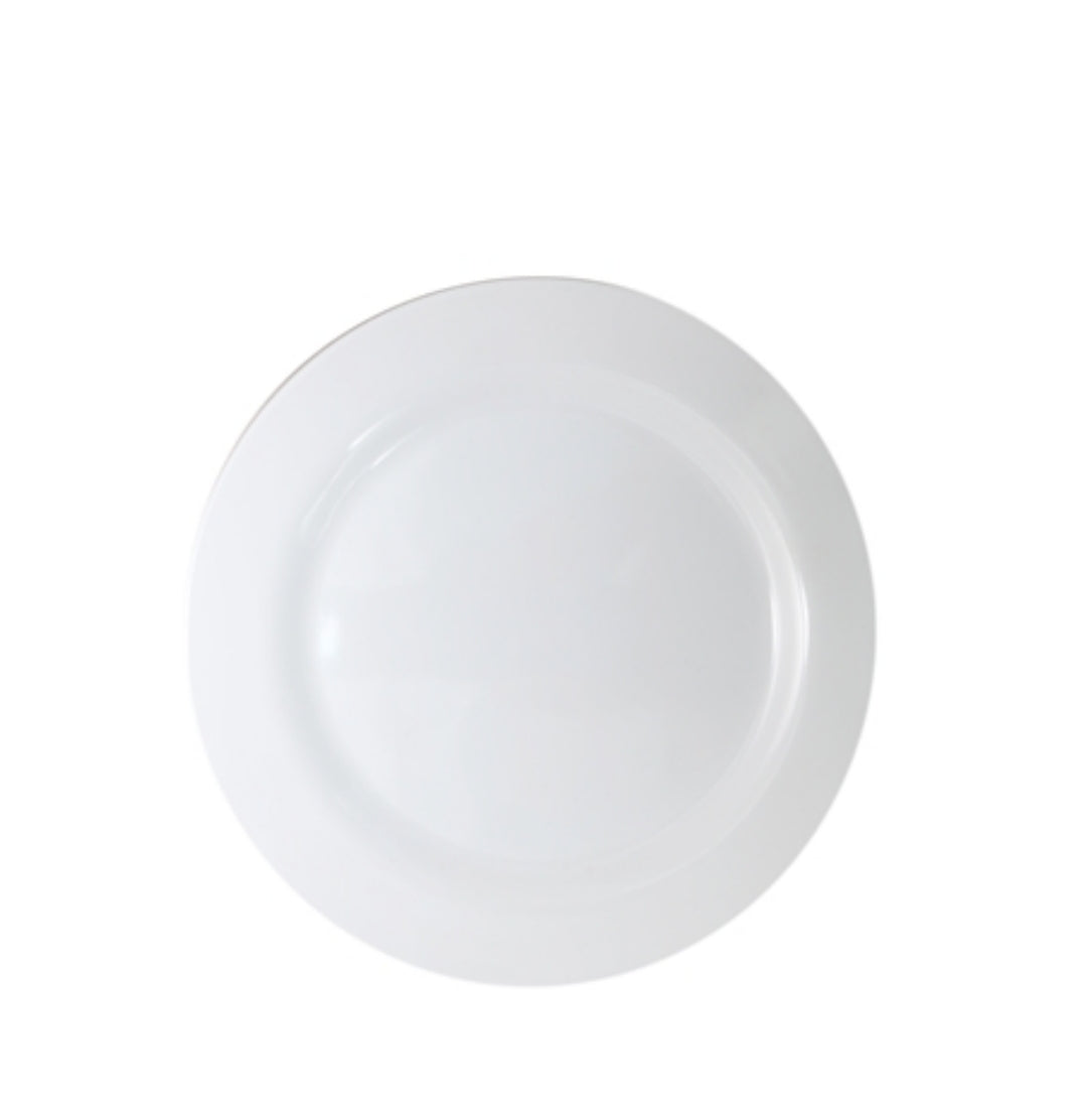 Melamine Dinner Plate 25cm White 13045