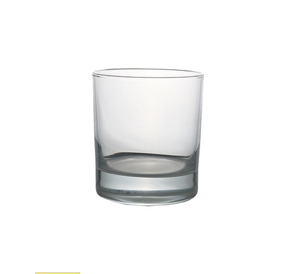 Pasabahce Glass Tumbler 250ml Whisky Frosted Bottom 40123