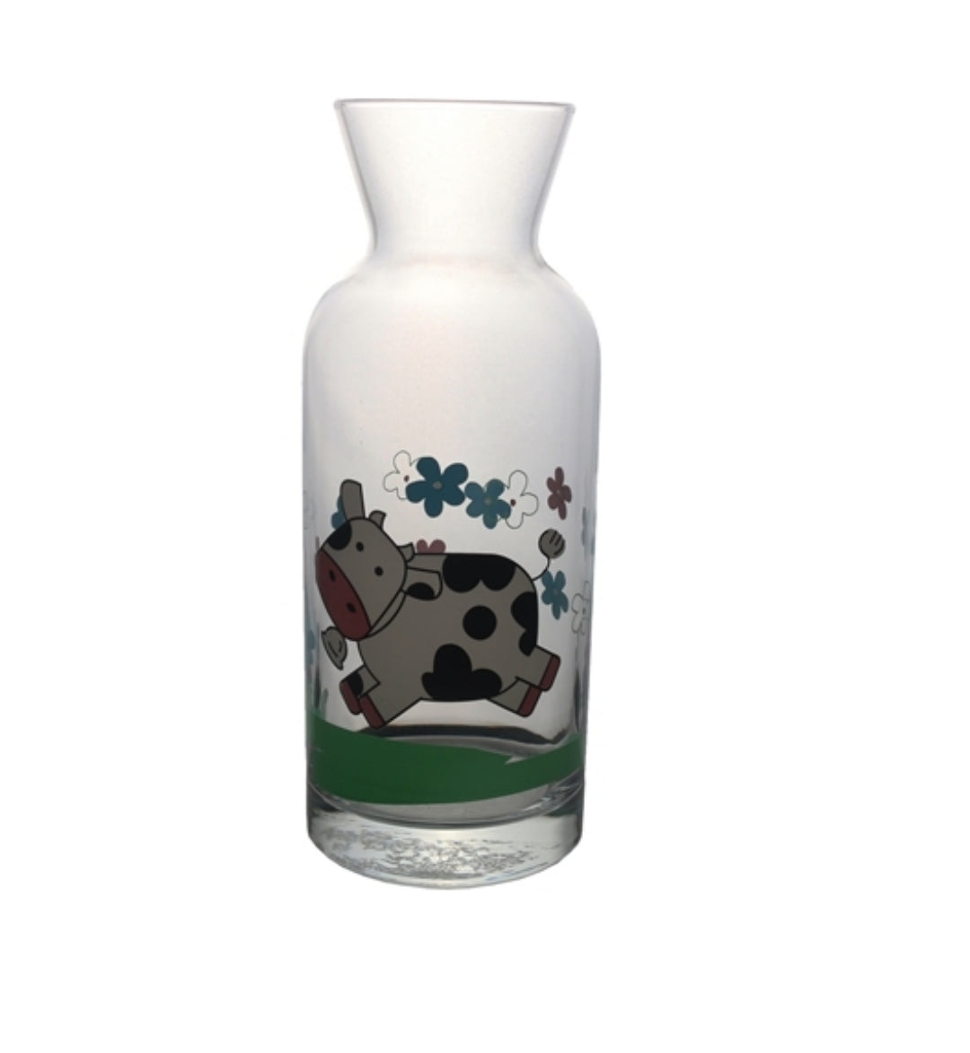 Pasabahce Glass Carafe Cow Print 500ml 40315
