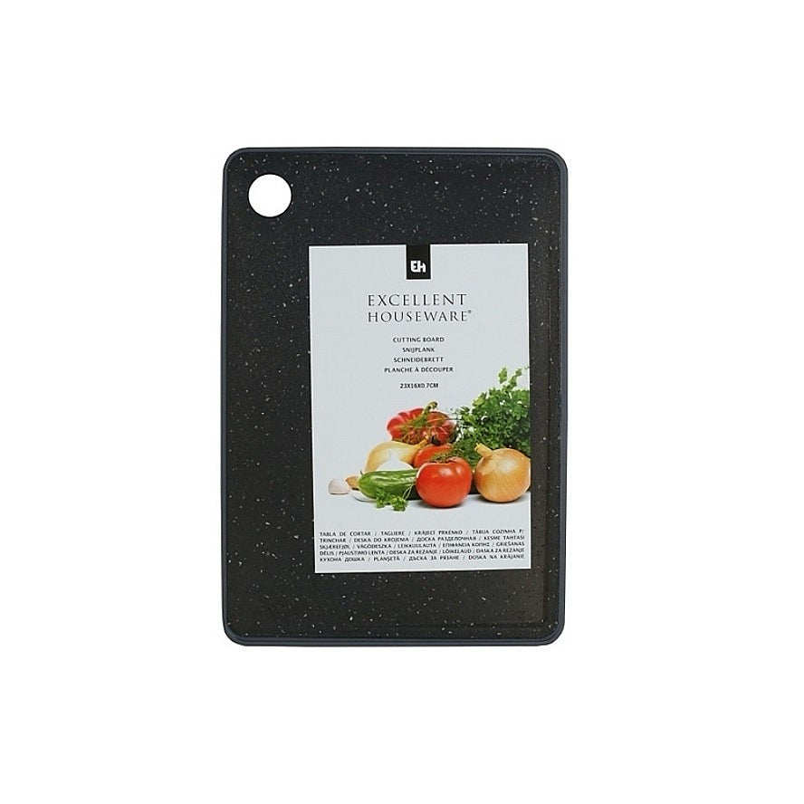 EH Cutting Board 23x16cm Black 21649