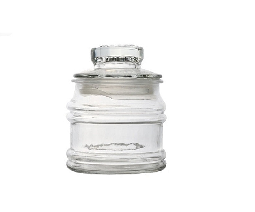 Glass Jar 140ml Round with Lid 27041