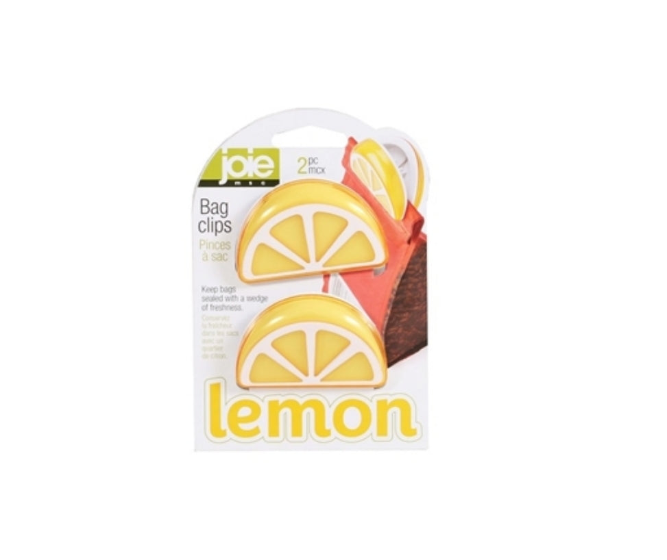 Joie Bag Clips Lemon Slice 2 Pack 15720