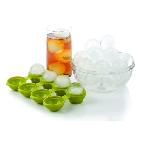 Joie Silicone Ice Cube Tray Green 8 Grid Balls 14654A