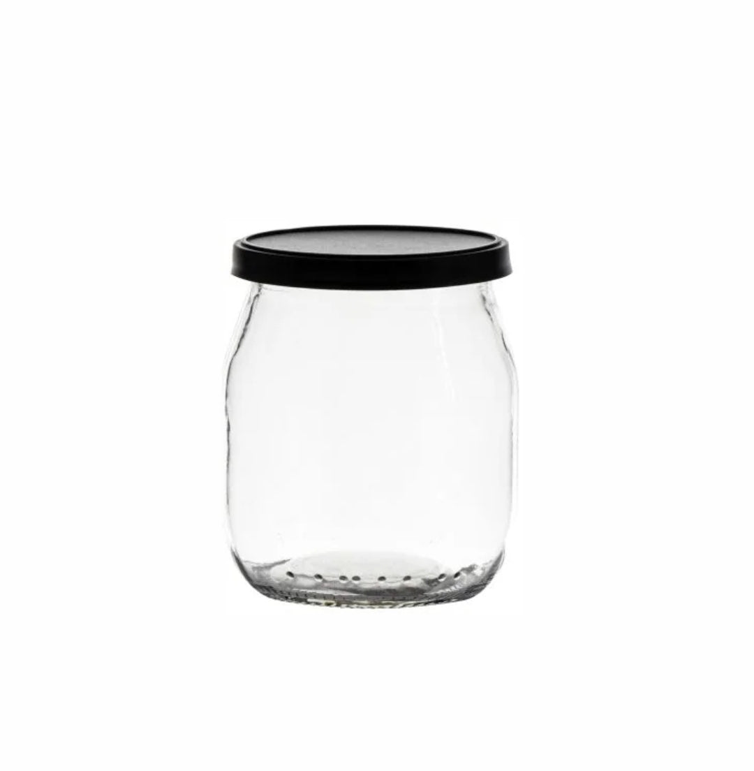 Consol 150ml Glass Yoghurt Jar Plastic Lid 27487