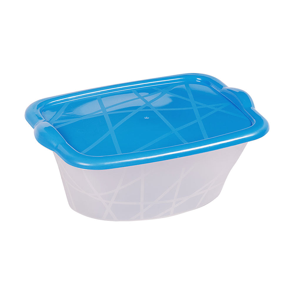 Universal Rectangular Bowl Large 21.5L with Lid Contour Housewares Buzz