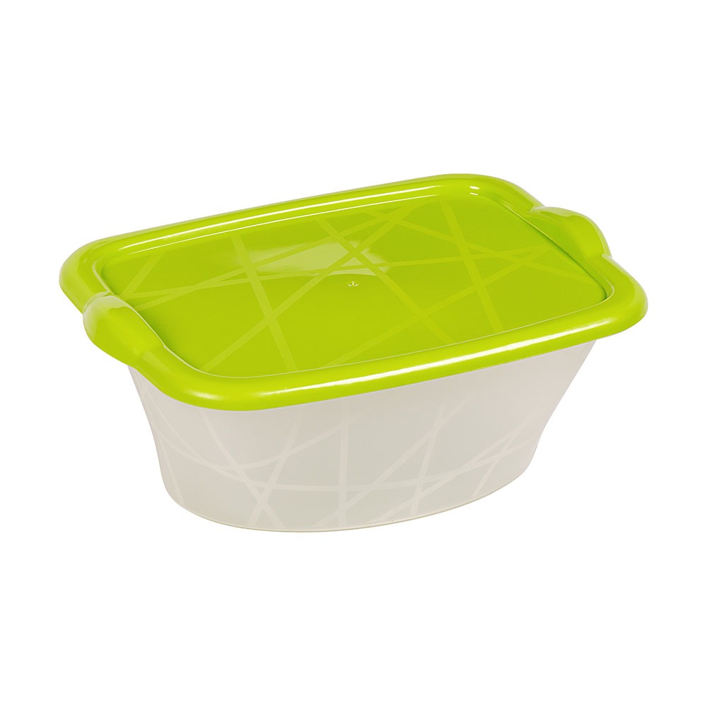 Universal Rectangular Bowl Large 21.5L with Lid Contour Housewares Buzz