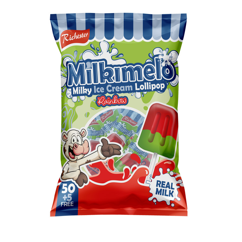 Milkimelo Assorted Lollipop 50s