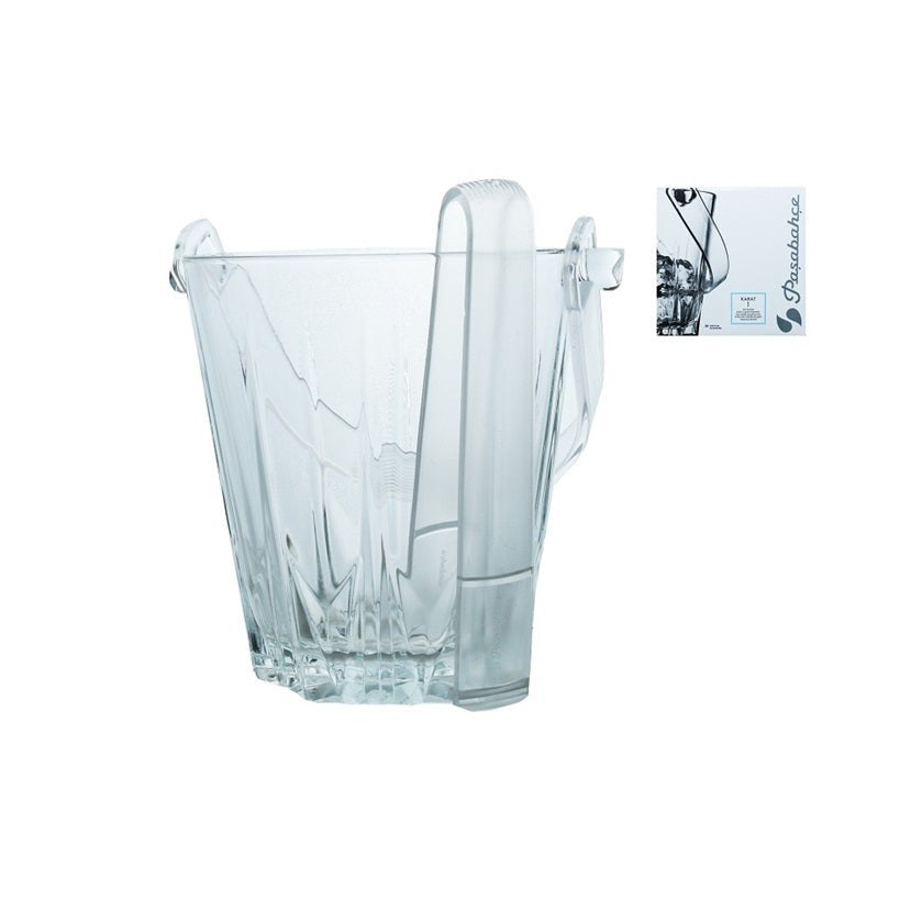 Pasabahce Ice Bucket 120ml with Tong Karat