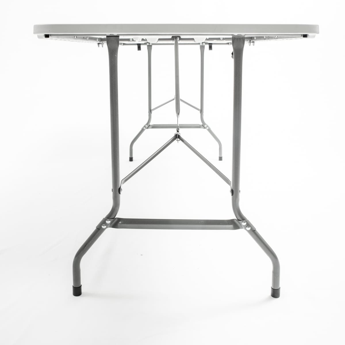1.8m Folding Trestle Plastic Table 6ft White