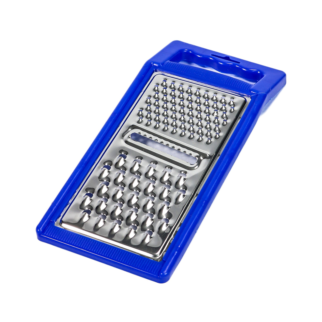 Grater Flat Universal Stainless steel with plastic cover