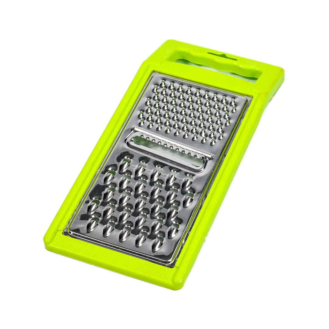 Grater Flat Universal Stainless steel with plastic cover