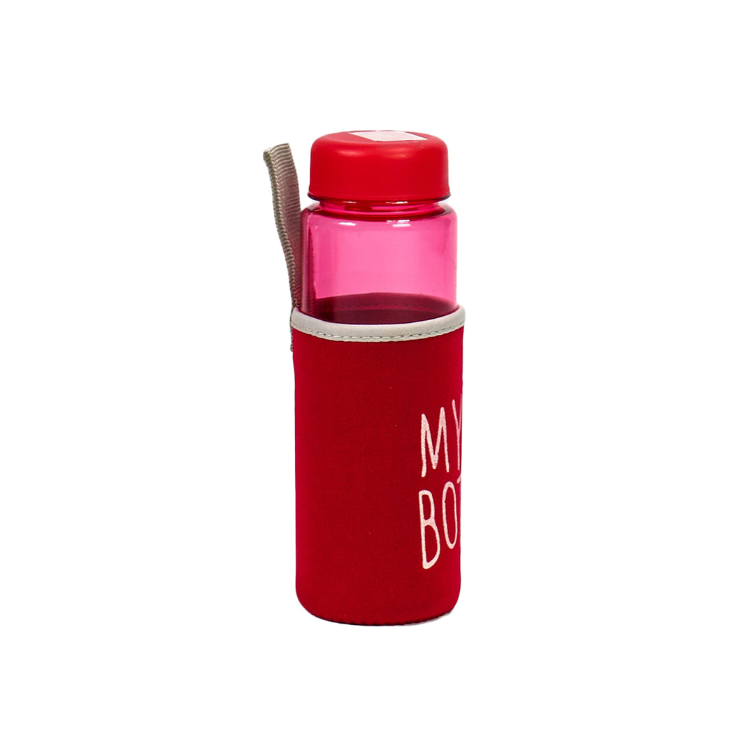 Sports Water Bottle with Sleeve - BPA FREE