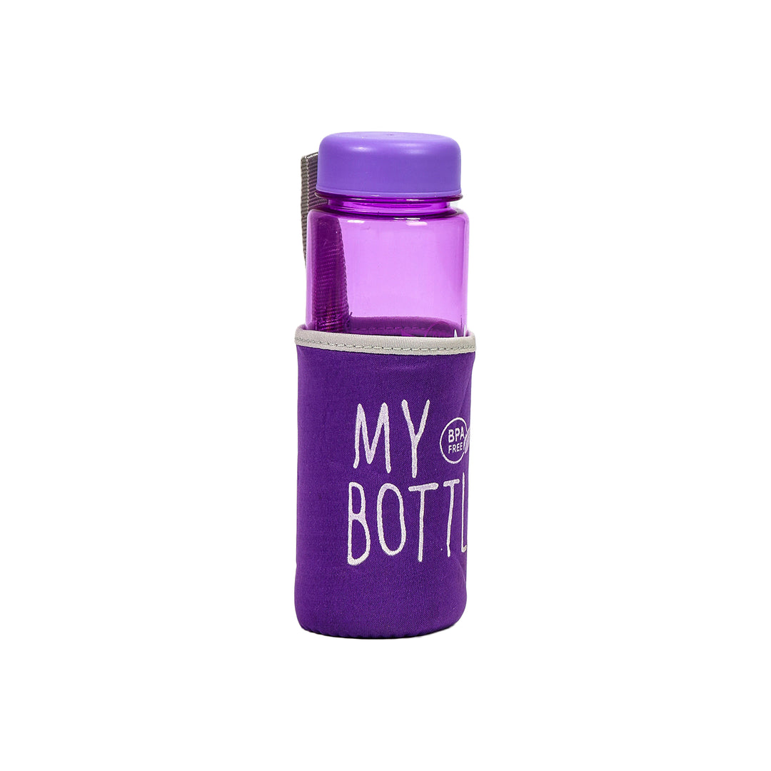 Sports Water Bottle with Sleeve - BPA FREE