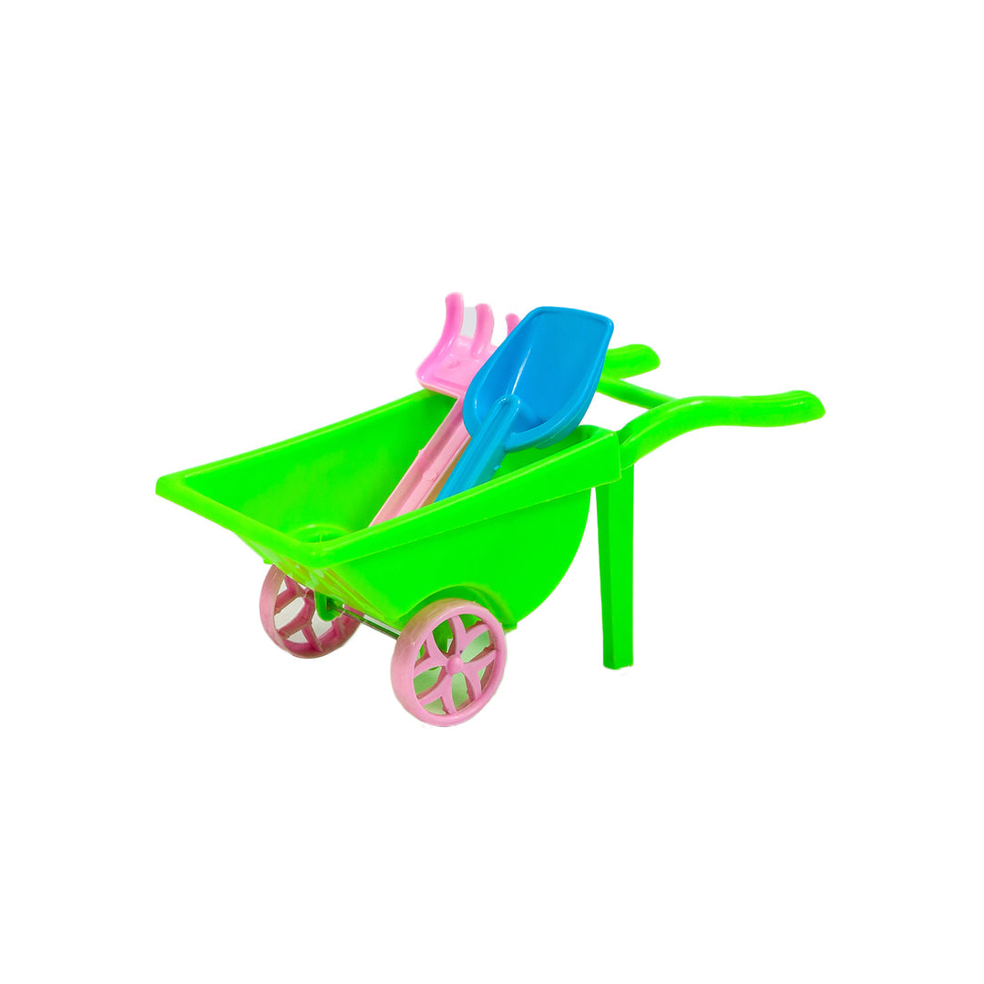 Toy Beach Set Wheel Barrow
