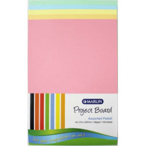 Marlin A3 Pastel Project Boards 10pack