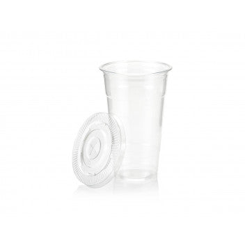 650ml Disposable PET Party Smoothie Cup Clear  Z-Range 10pack