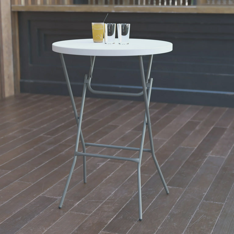 Folding Cocktail Table Round 80x110cm CH034