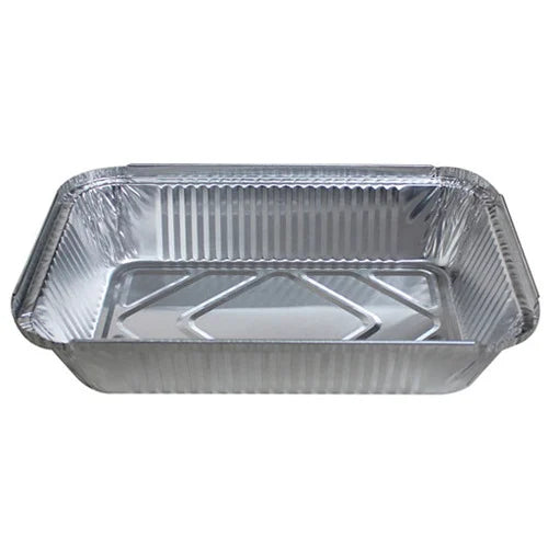 Aluminum Foil Takeaway Container Combo Disposable 4153P with Clear Lid