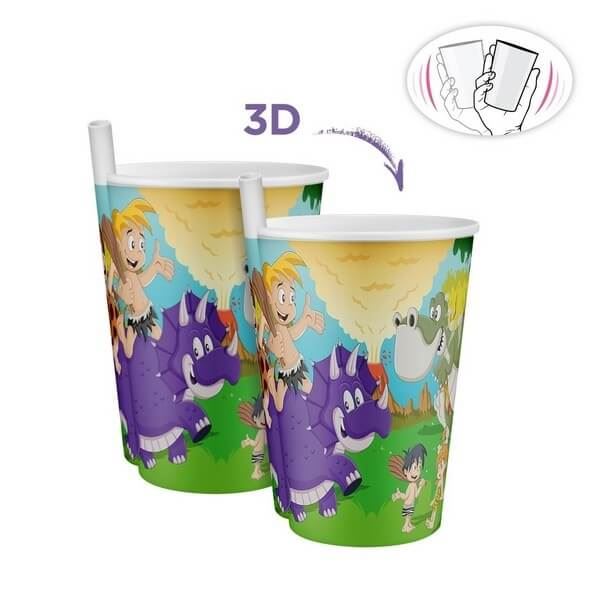 Titiz Yummy Straw Cup 400ml 3D AP-9050