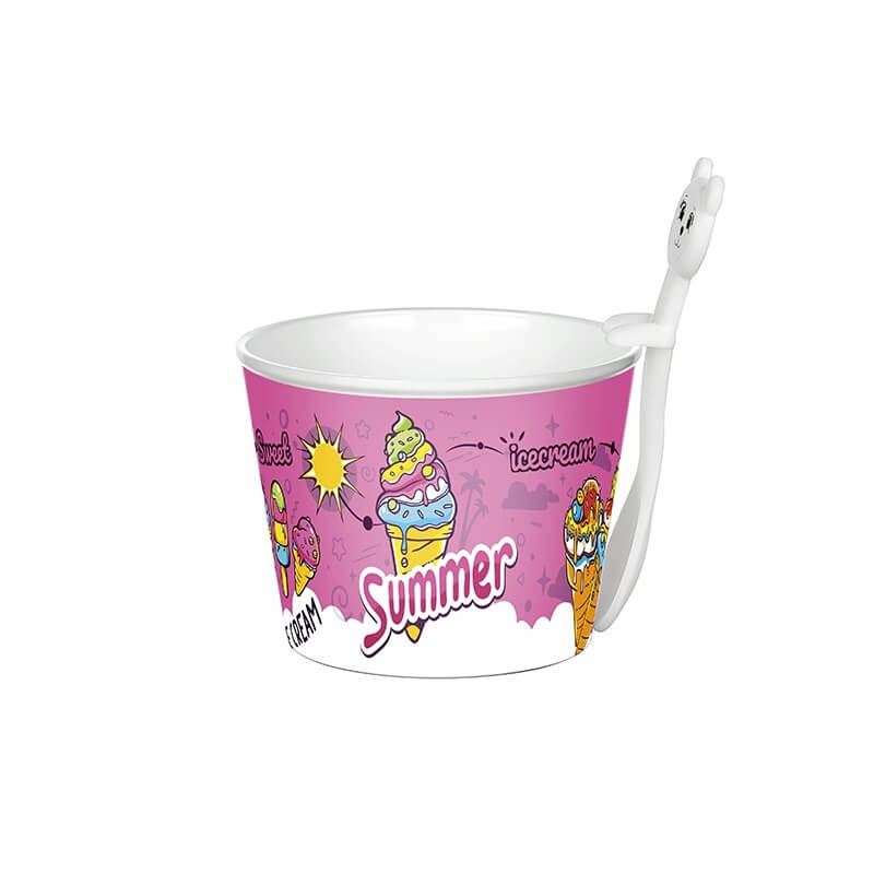 Titiz Kiddies Cupice Ice Cream Set Plastic 4pack AP-9425