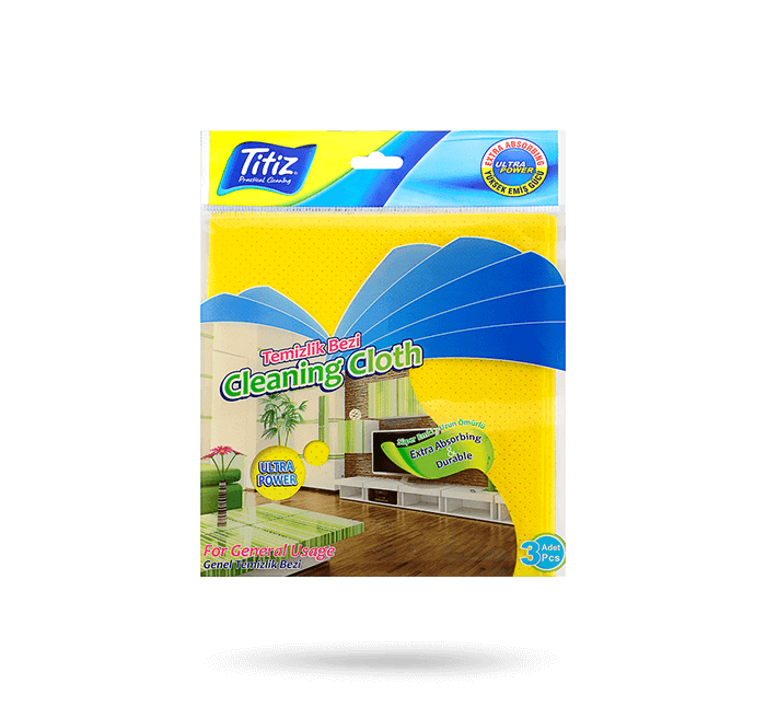 Titiz Cleaning Cloth 3 Pack 38x38cm TP-701