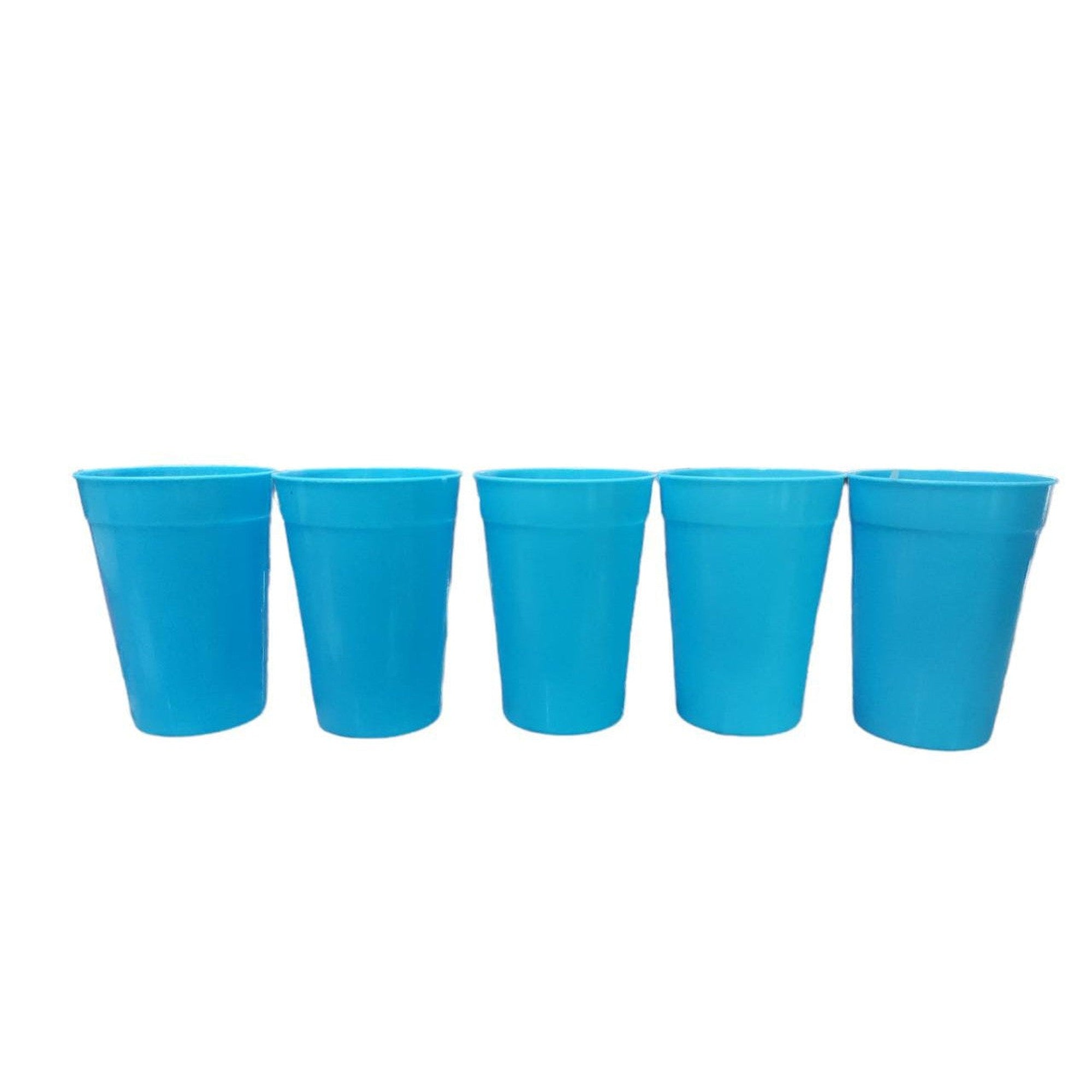 Elite Party Tumbler Cups 340ml Reusable Plastic 5pack