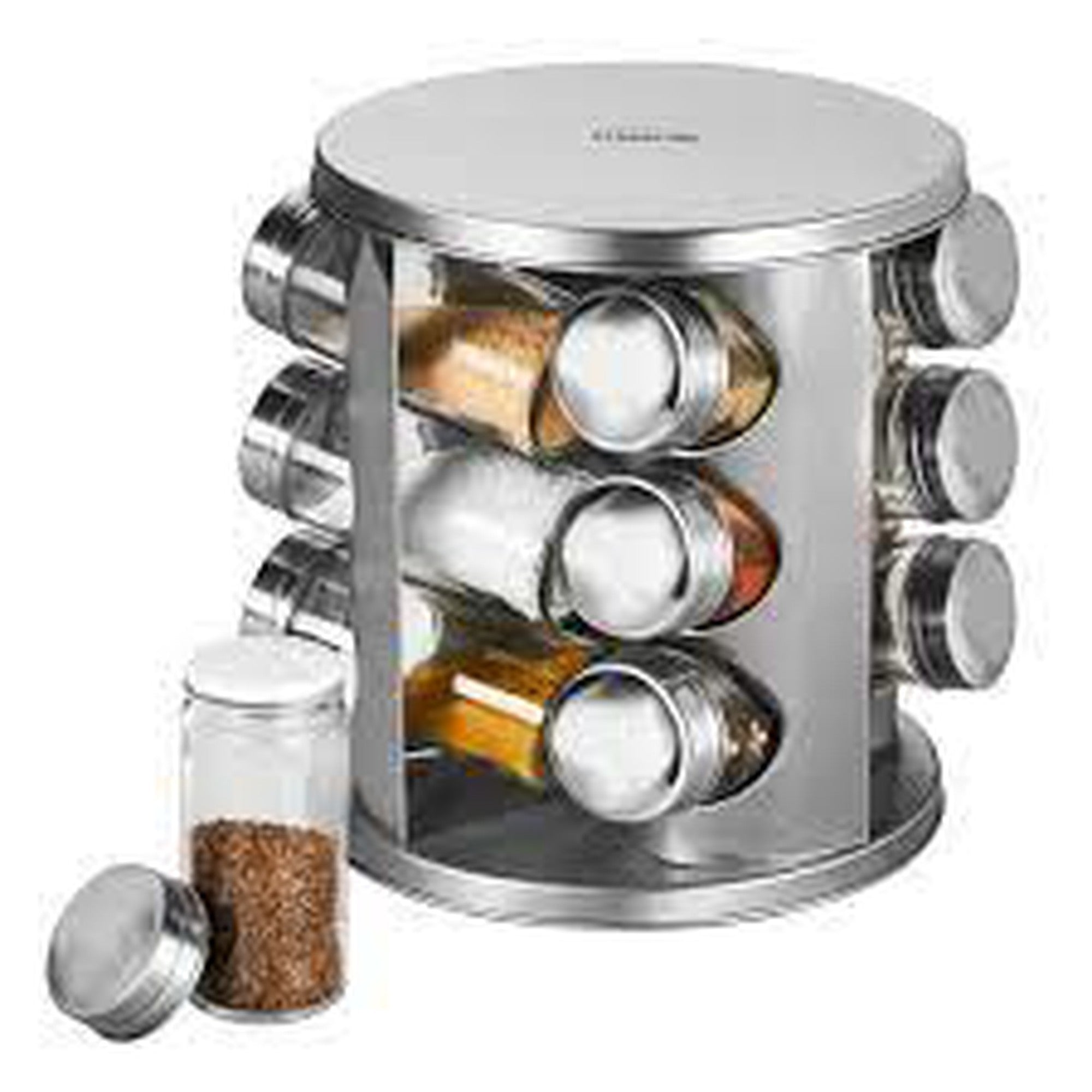 Rotating Spice Rack 12pc Set Small