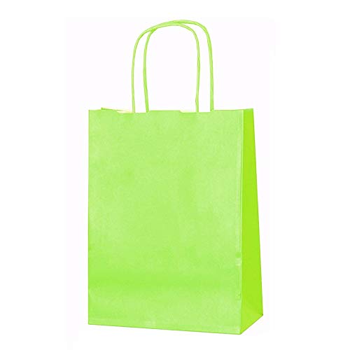 Kraft Paper Gift Bags 15x21x8cm 120gsm