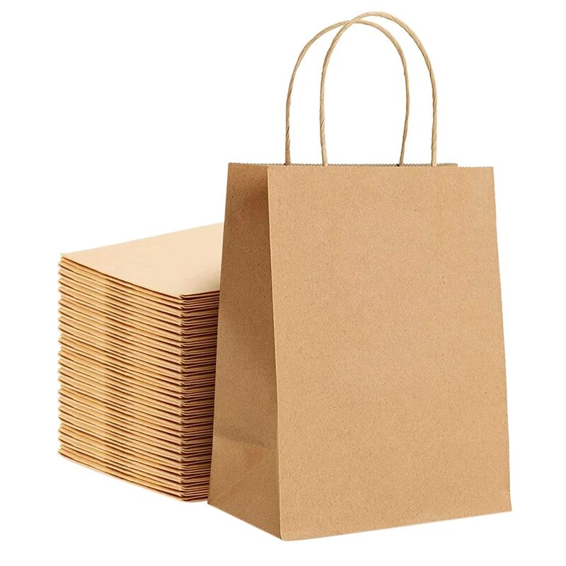 Kraft Paper Gift Bags 32x41x11cm 120gsm