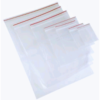 Zip Lock Bags Resealable 15x20.5cm 40mic 100pack