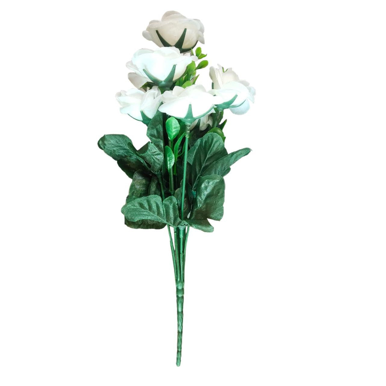 Artificial Fabric Miniature Rose Stem 30cm