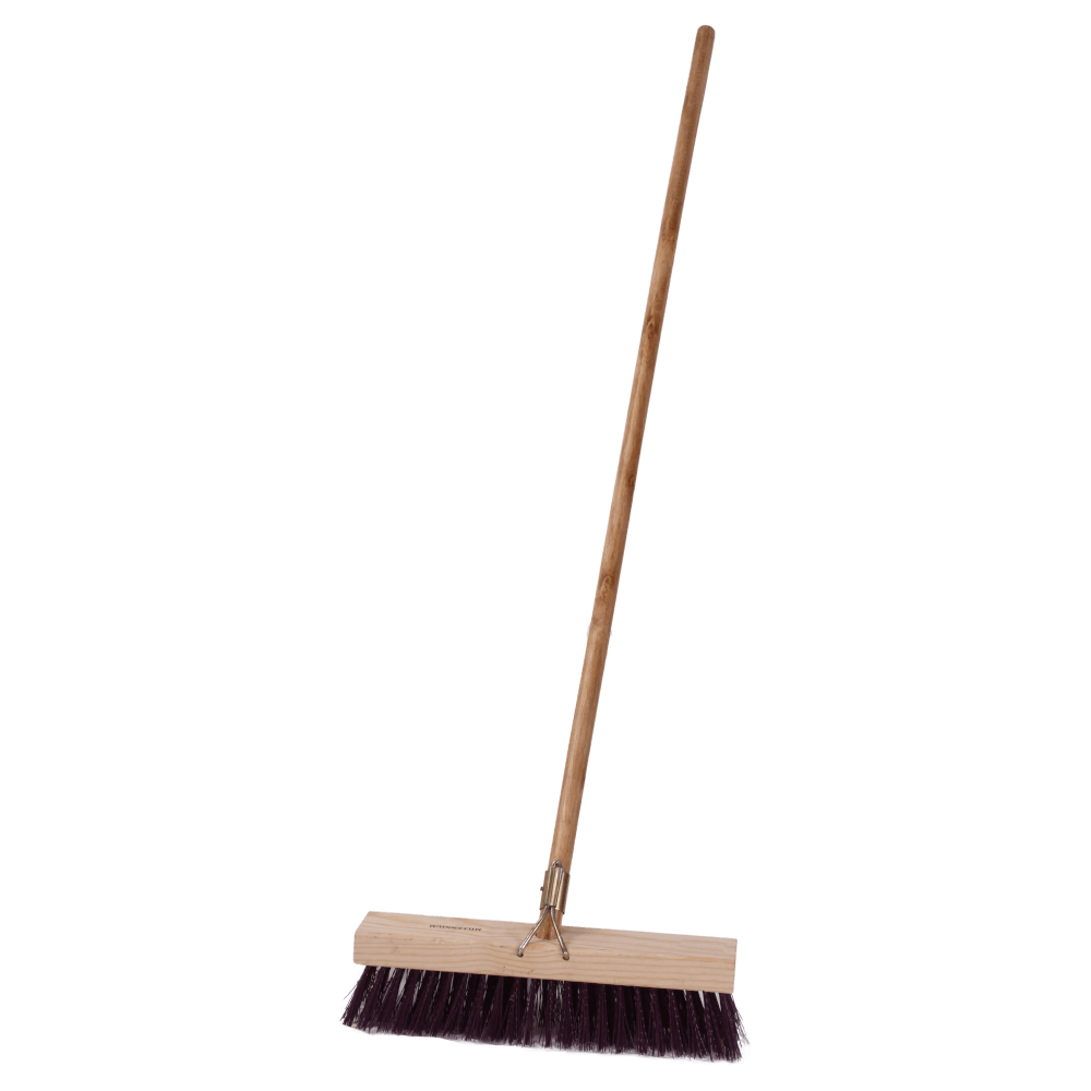 Broom 375mm Stiff Broom Fibre 3159 Academy 