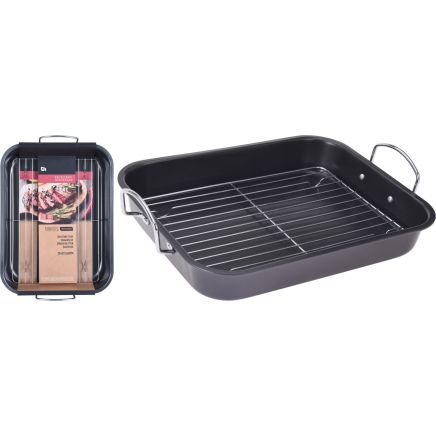 Roasting Pan Non Stick With Grill EH 21396