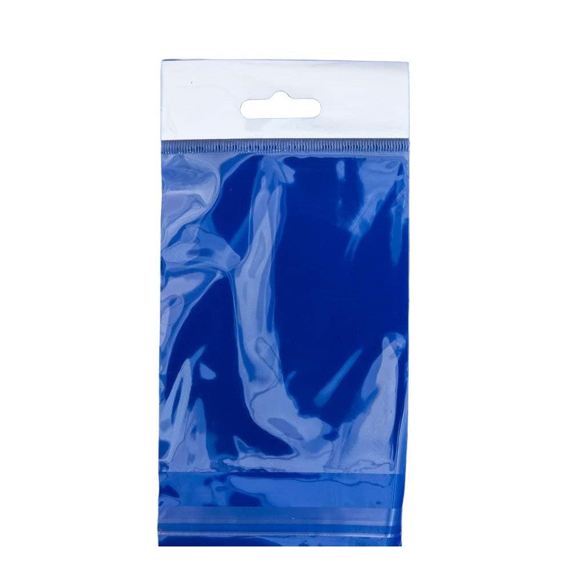 Polyprop Cellophane Selfseal Bags 6x13.5cm Euro Slot Hanging 100pack