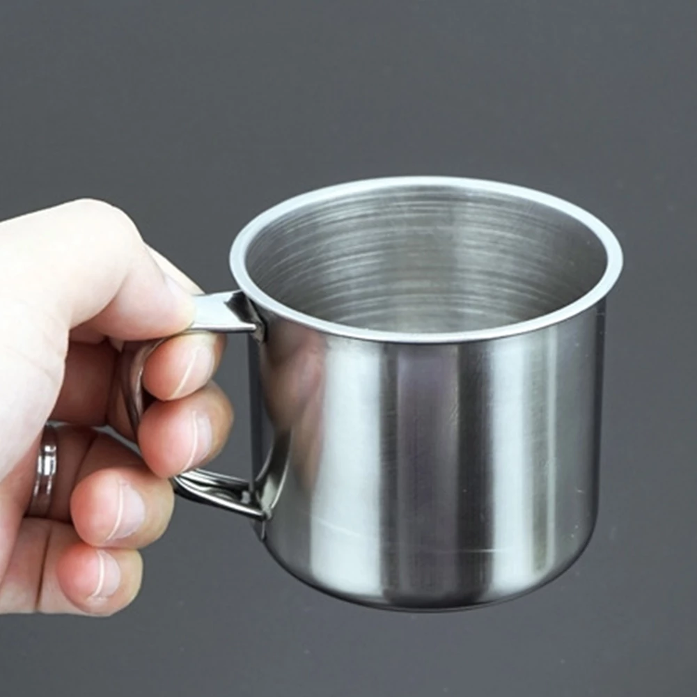 Stainless Steel Mug 650ml Tumbler Cup 10cm with handle Deep MV4232 ±650ml