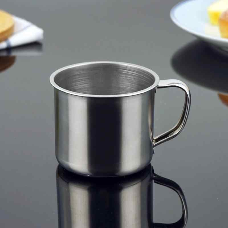 Stainless Steel Mug 200ml 5x7cm Tumbler Cup 8694-1