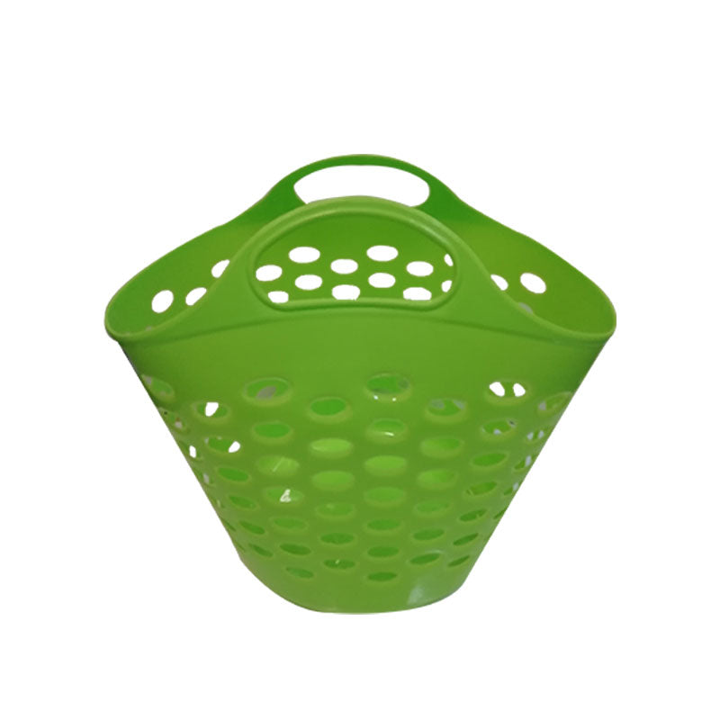 Plastic LaundryStorage Flexible Carry Basket Each 457