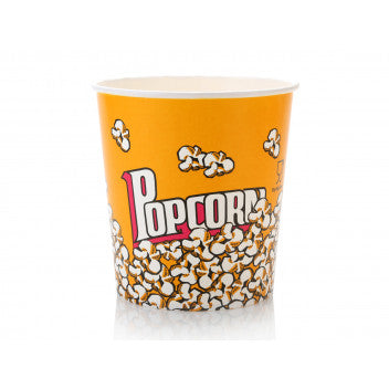 Popcorn Bucket 3.8L - 130oz Paper Box Holder Round