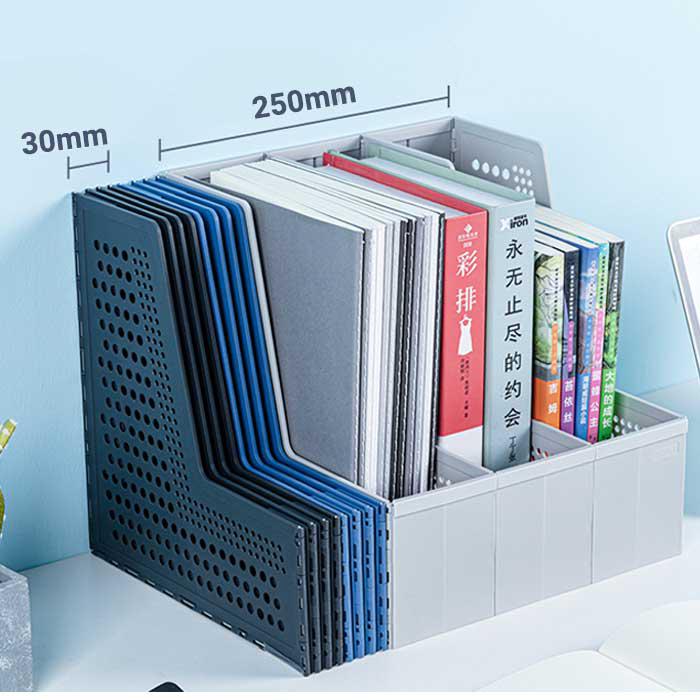 Deli Dark Grey Deli Magazine Holder 288x50x300mm