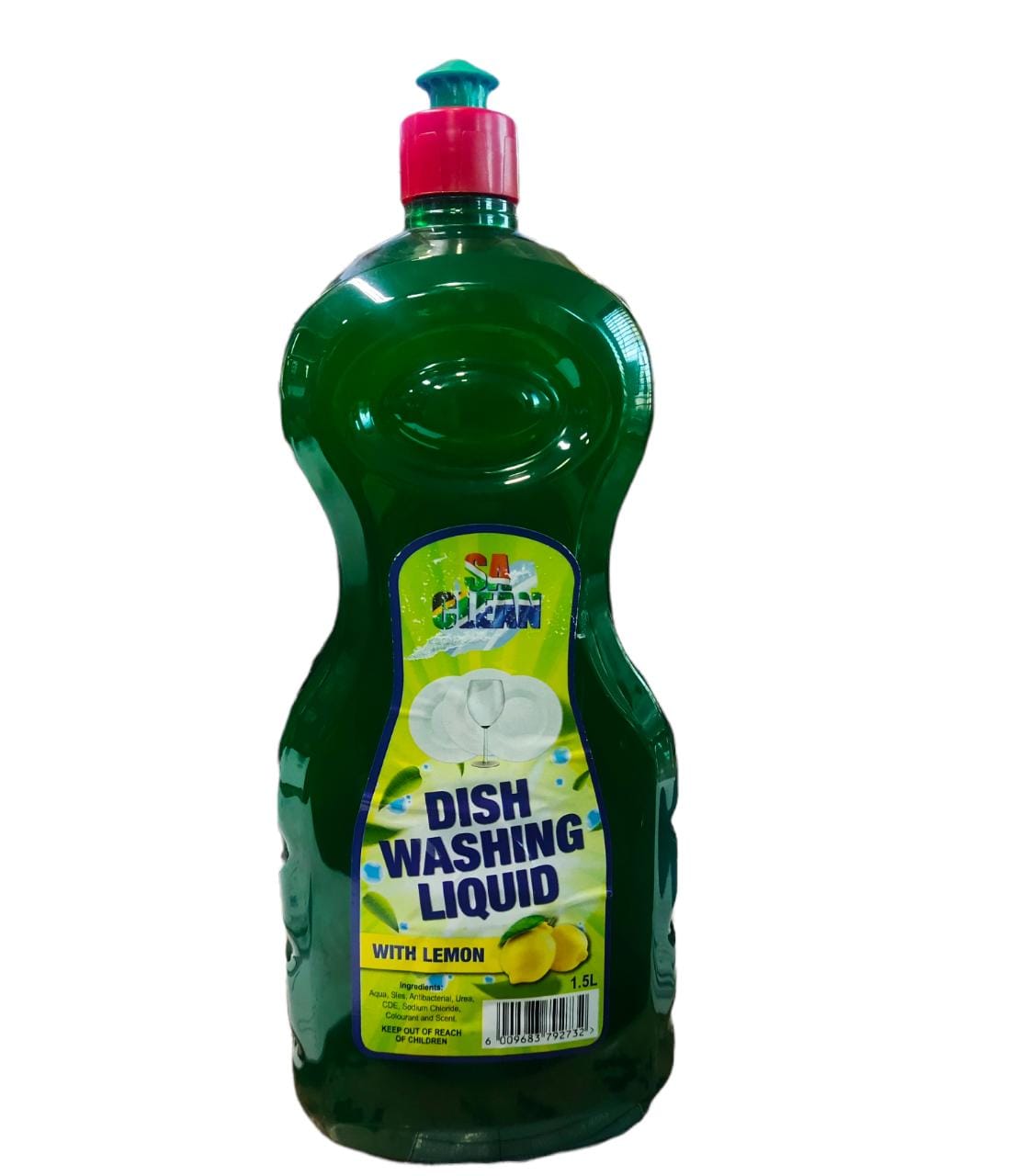 SA Clean Dish Washing Liquid 1.5L