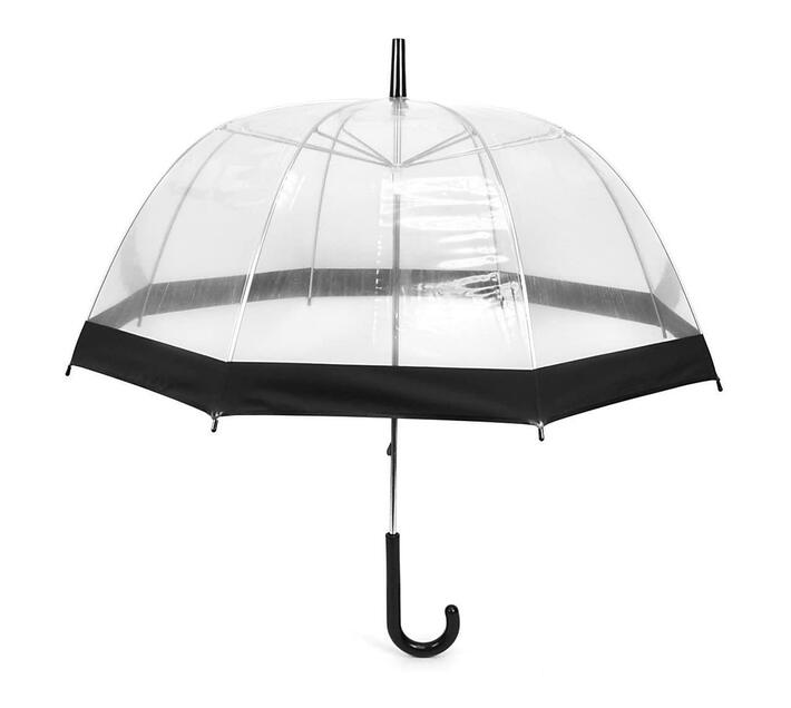 Umbrella Dome Shaped 8Rib Assorted 80cm