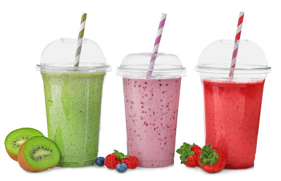 350 Ml Milk Shake Juice Plastic Cup