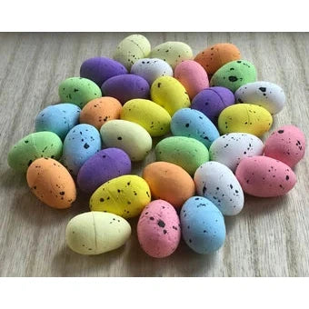 Polystyrene Styrofoam Eggs 2cmx3cm 36pcs with Card Header